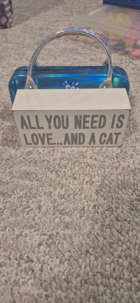All You Need Is Love...And A Cat Sign image indicator(2)