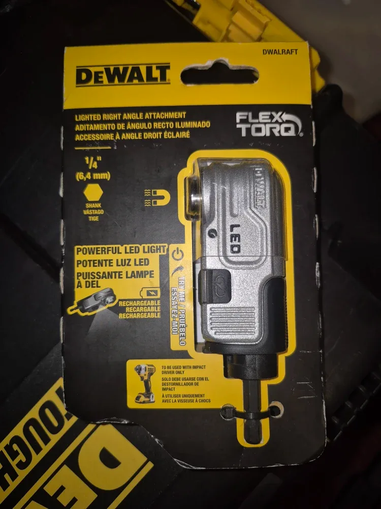 New DeWalt Right Angle Drill Attachment