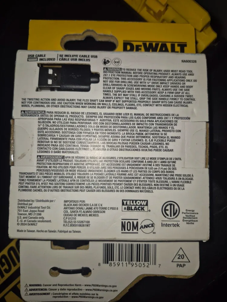 New DeWalt Right Angle Drill Attachment image indicator(2)