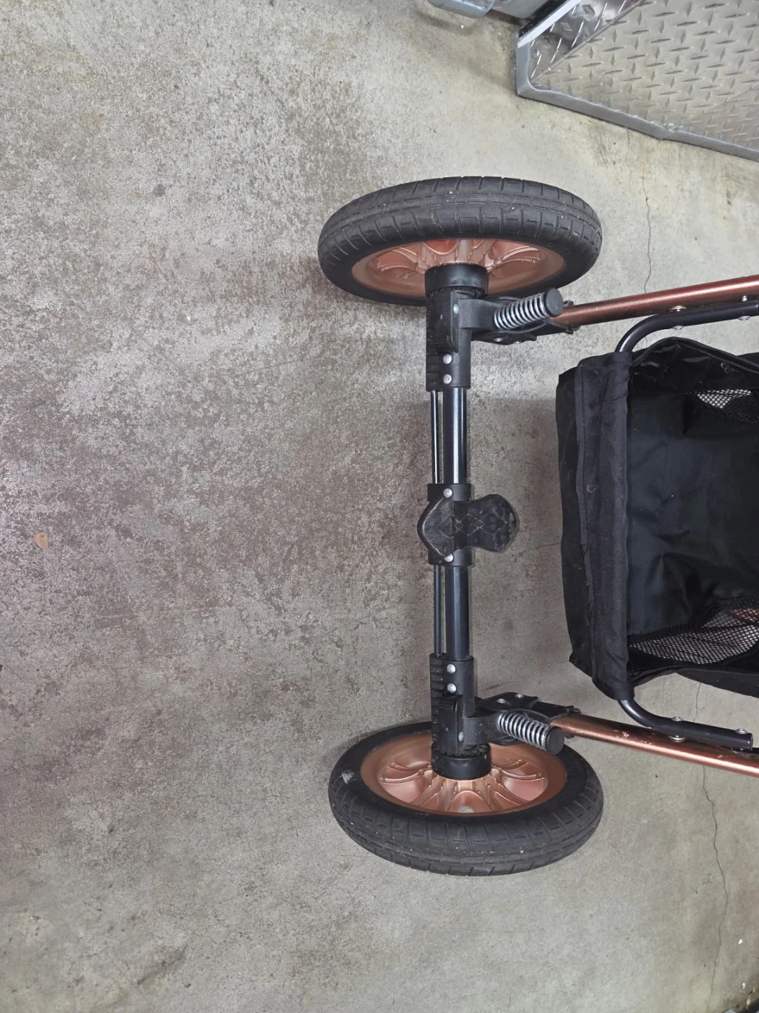 Black & copper  Gold Baby Stroller - photo 3