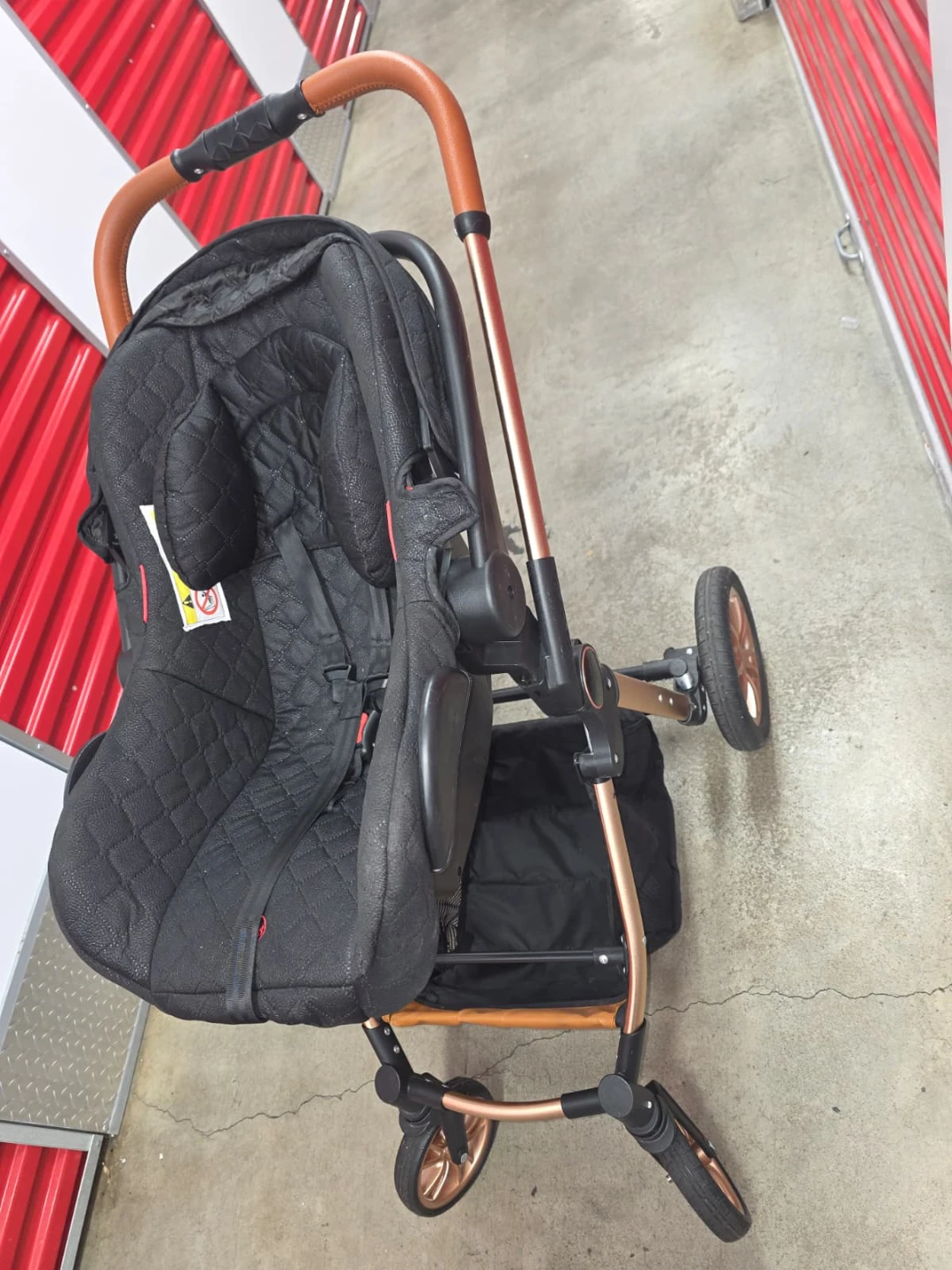 Black & copper  Gold Baby Stroller - photo 4