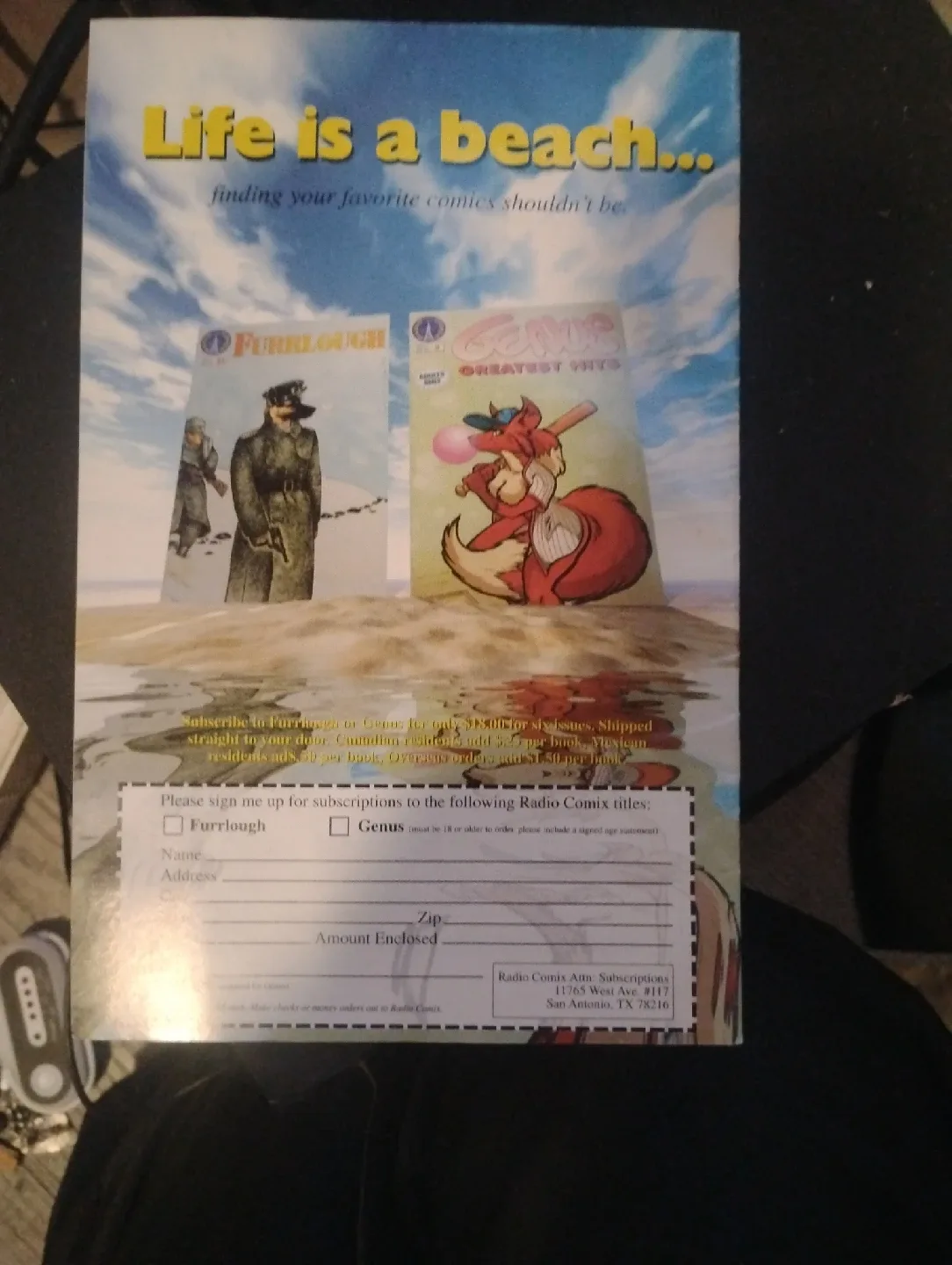 Furrlough Comic Book by Radio Comix image indicator(2)