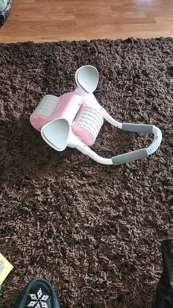 AB Roller Exerciser - Pink & White