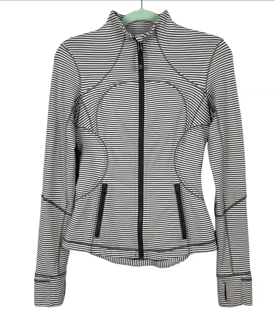 Lululemon striped jacket (XS/S) thumbnail