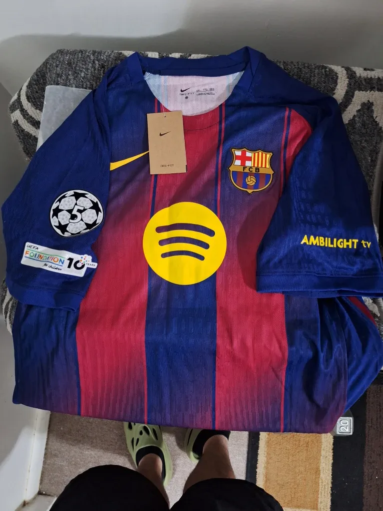 Nike FC Barcelona Messi 2022/23 Jersey - Size XXL image indicator(5)
