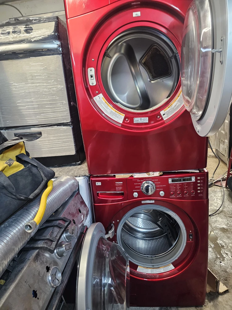 LG washer and dryer set - photo 2