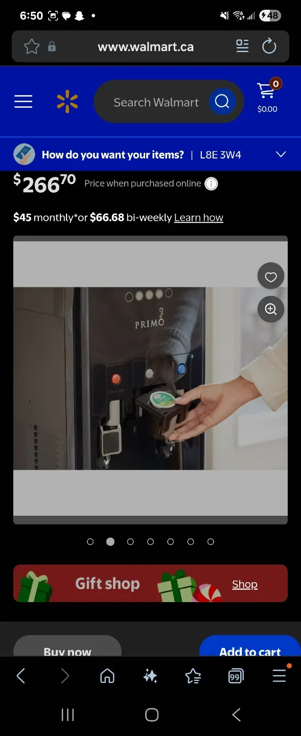 Primo Single Serve Bottom Load Water Dispenser image indicator(4)