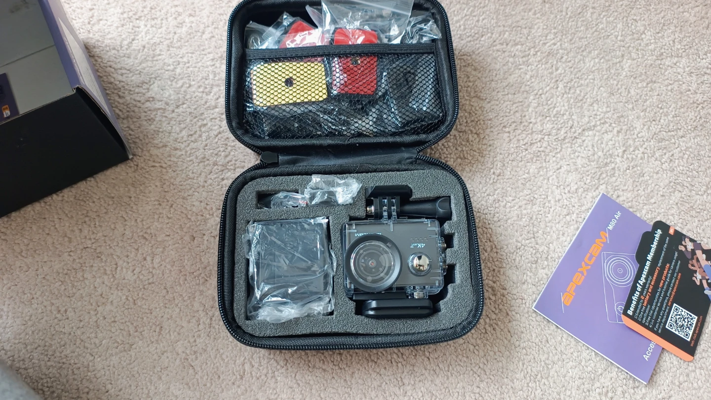 ApexCam M80 Air 4K Action Camera - New! - photo 3