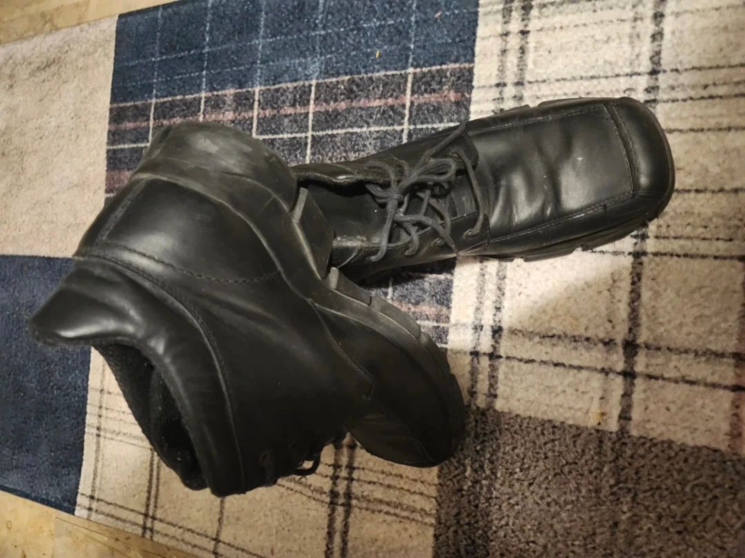 Black Leather Dress Shoes - photo 3