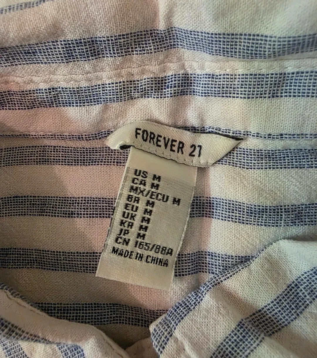 Forever 21 Linen Shirt image indicator(2)