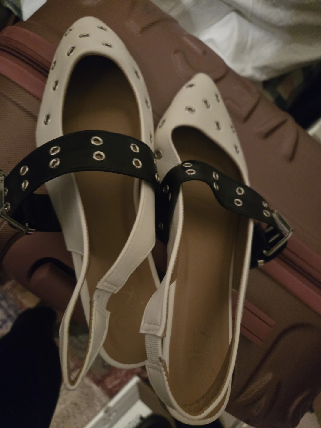 Yoki sz 8 women sandal color white and black - photo 2