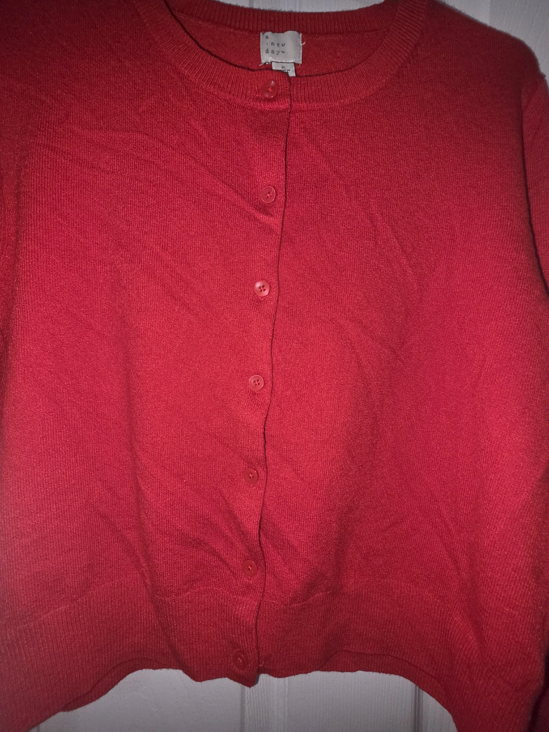 A New Day Red Cardigan - - photo 3