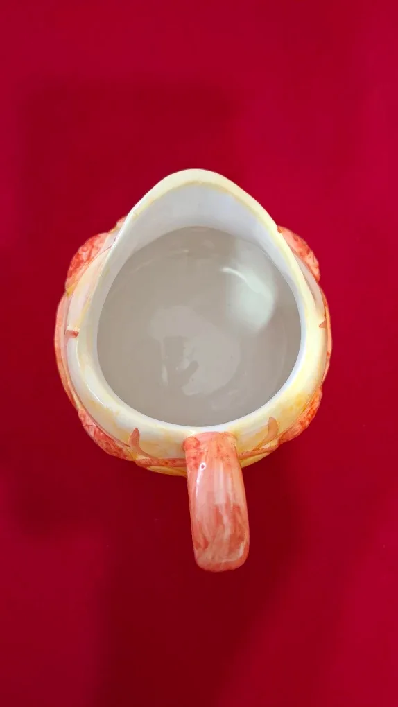 Collectible Vincent Cadeaux Ceramic Creamer & Napkin Holder Set image indicator(5)