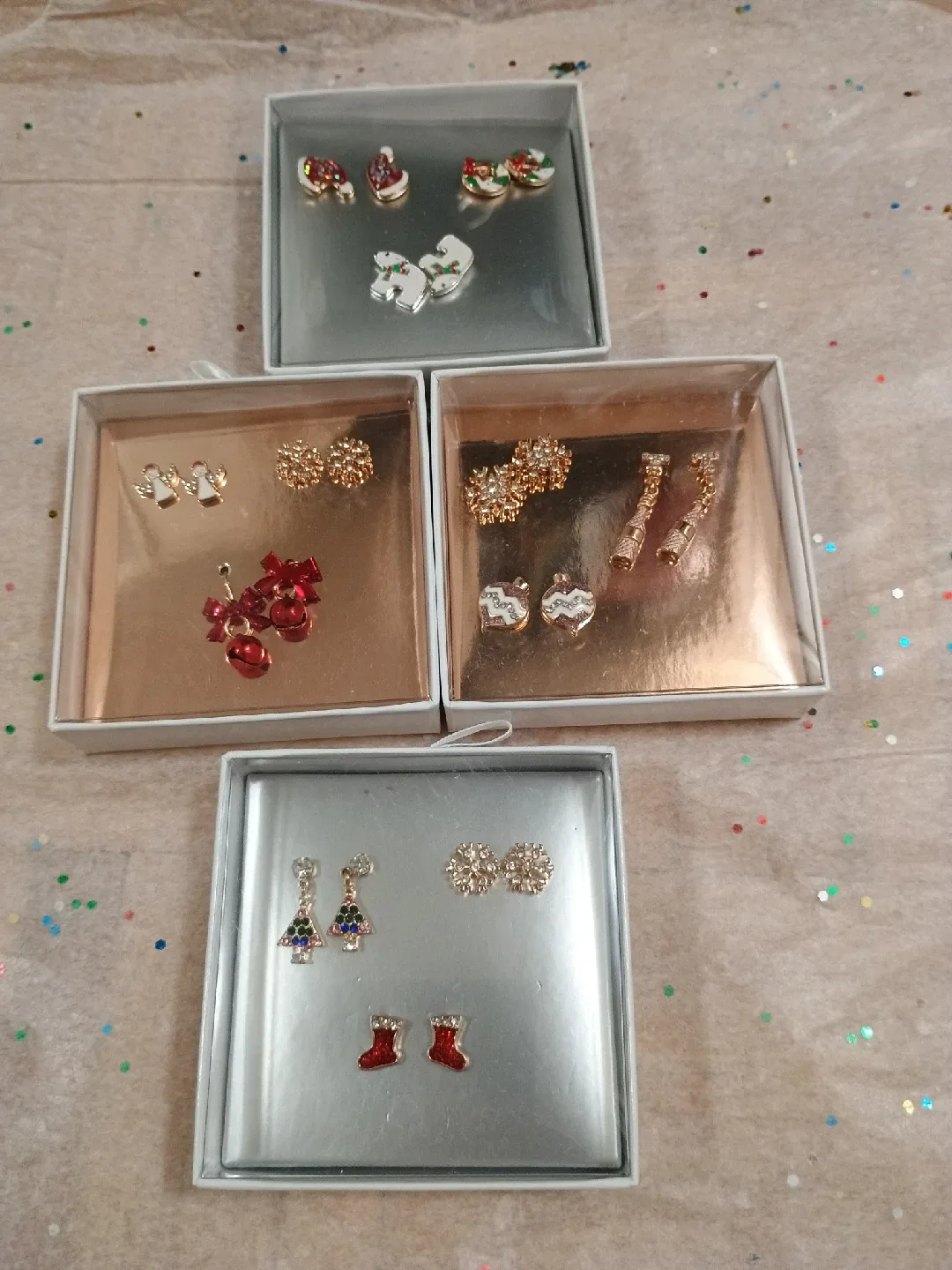 Christmas Earrings Set - New in Box Gift Sets