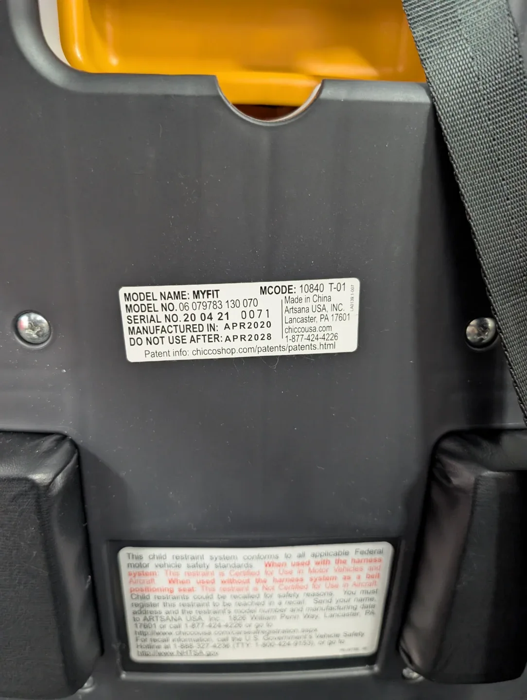 Chicco MyFit Harness + Booster Car Seat image indicator(5)