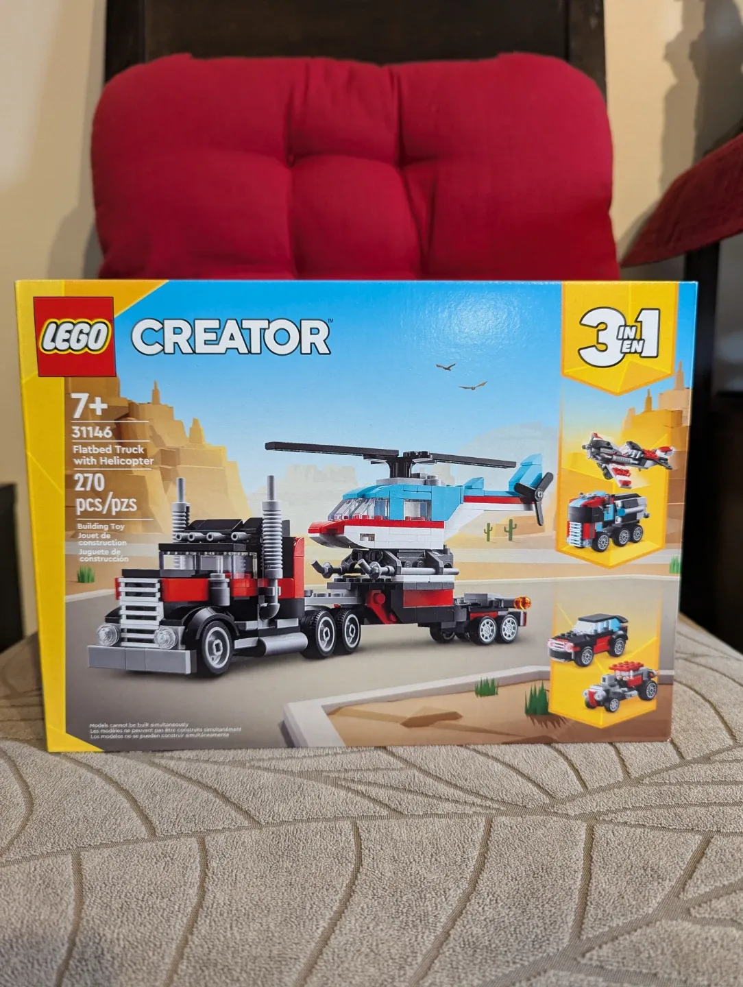 New! LEGO 3in1 Truck - Helicopter