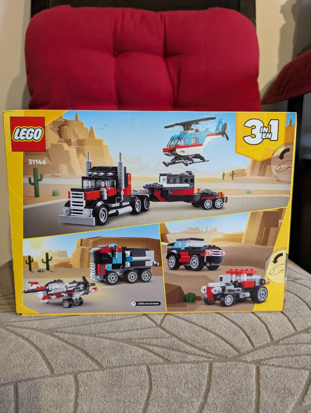 New! LEGO 3in1 Truck - Helicopter image indicator(2)