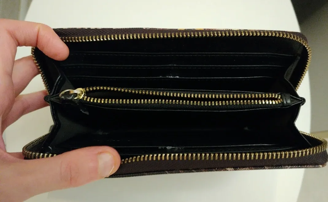 Braccialini Owl Leather Wallet image indicator(4)