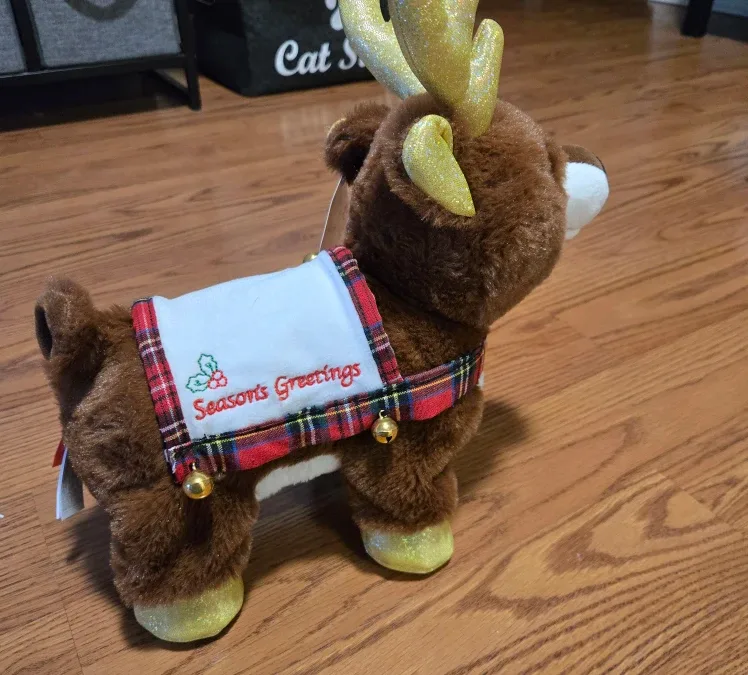SINGING REINDEER PLUSH TOY image indicator(3)