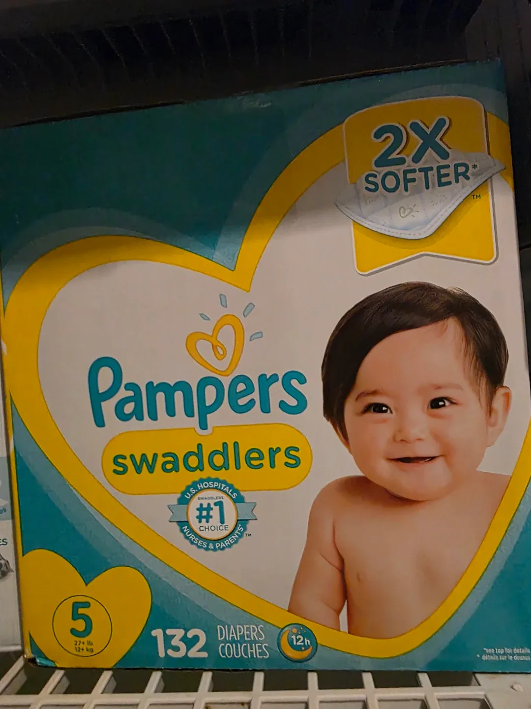 Pampers Swaddlers Size 5 - 132 Diapers