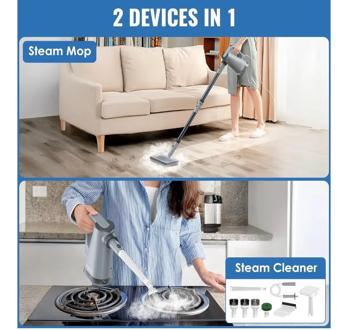 FEPPO Steam Mop Cleaner image indicator(6)