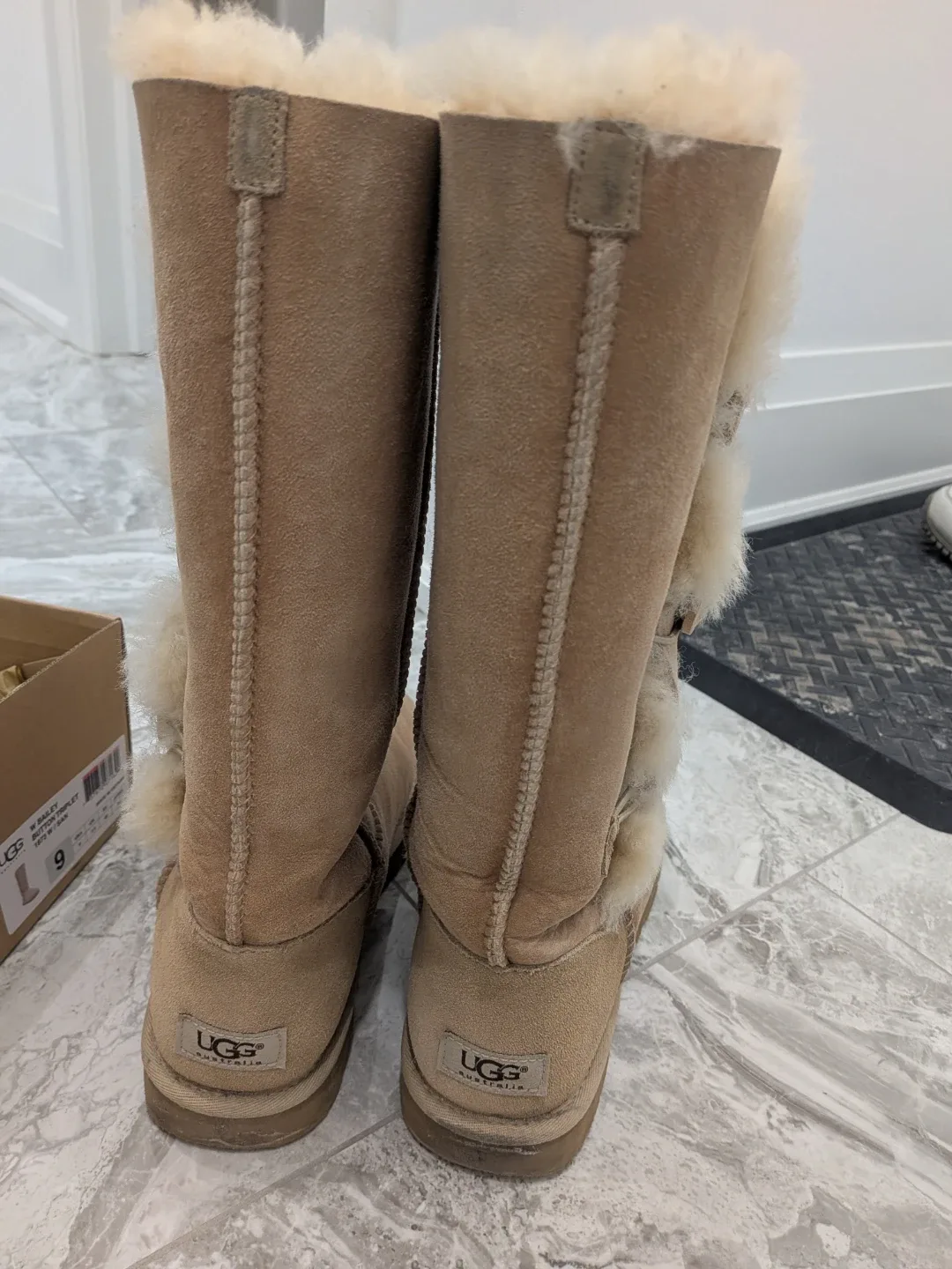 UGG Bailey Button Boots - Size 9 image indicator(3)