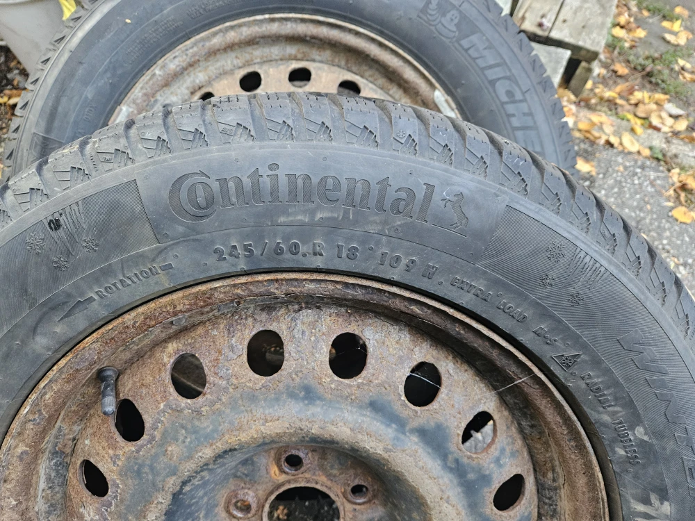245/60R18 Winter Tires on rims - photo 4