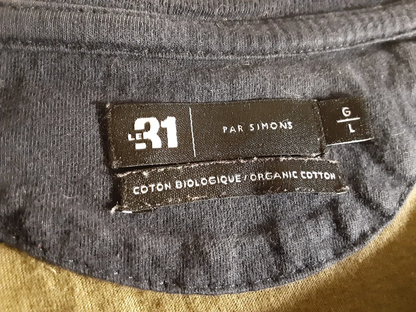 Le 31 - Organic Cotton Striped T-Shirt | S: LG image indicator(5)