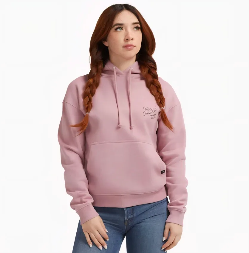 Troll Co Clothing Bang! Bang! Hoodie Mauve image indicator(2)