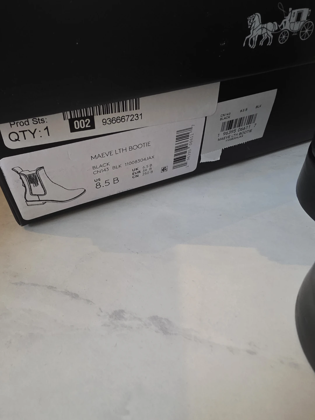 Brand New - Coach - Maeve Leather Bootie - Size 8.5 - Black - photo 2