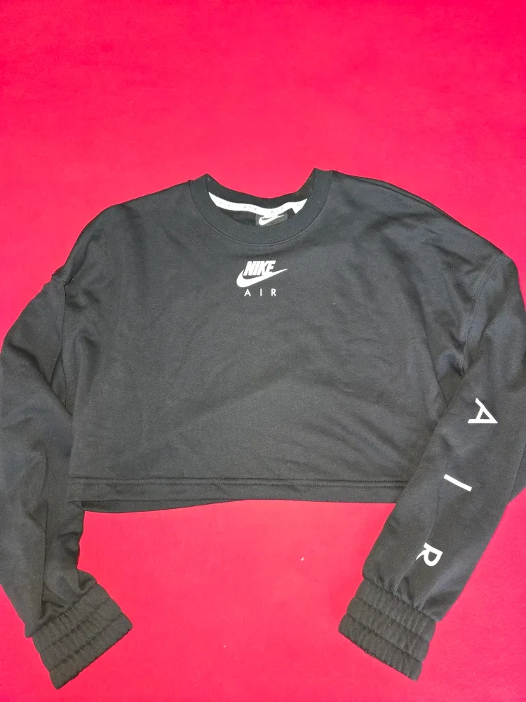 Nike Air Black Crop Top - Size S