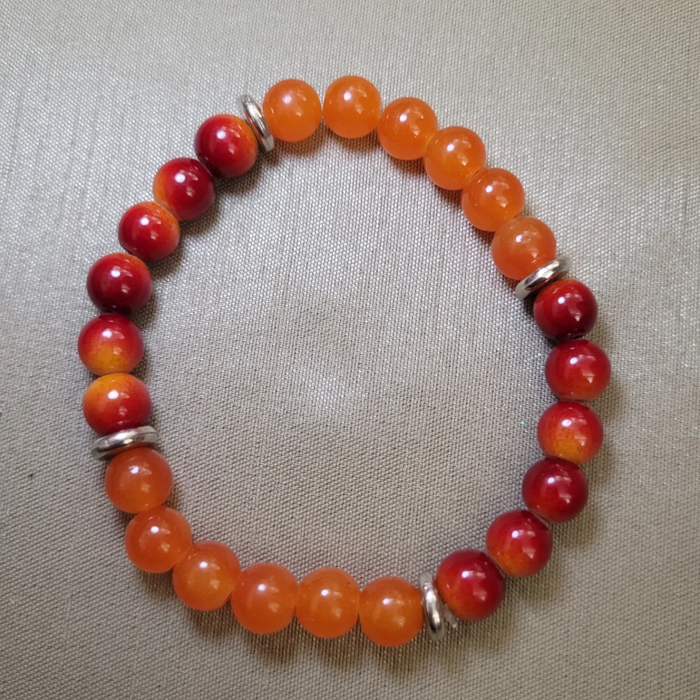 Beautiful Stretch Beaded Bracelet Brand New without Tags thumbnail