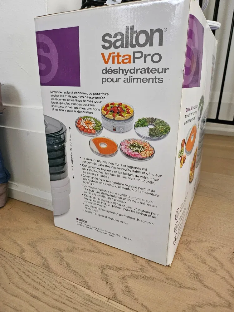 Salton VitaPro Food Dehydrator image indicator(2)