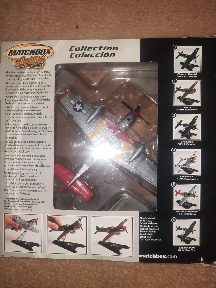 Matchbox Collectibles P-51D Mustang Plane - photo 2