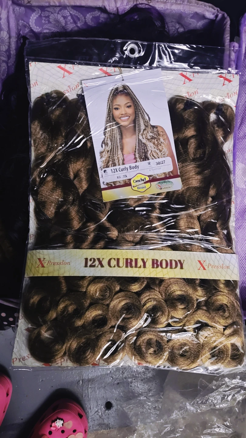 X-Pression 12X Curly Body & Outre Braids