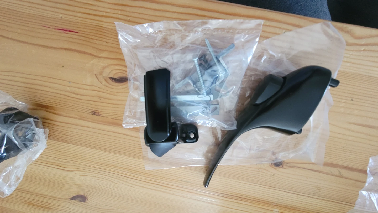 Black storm door Handle Set