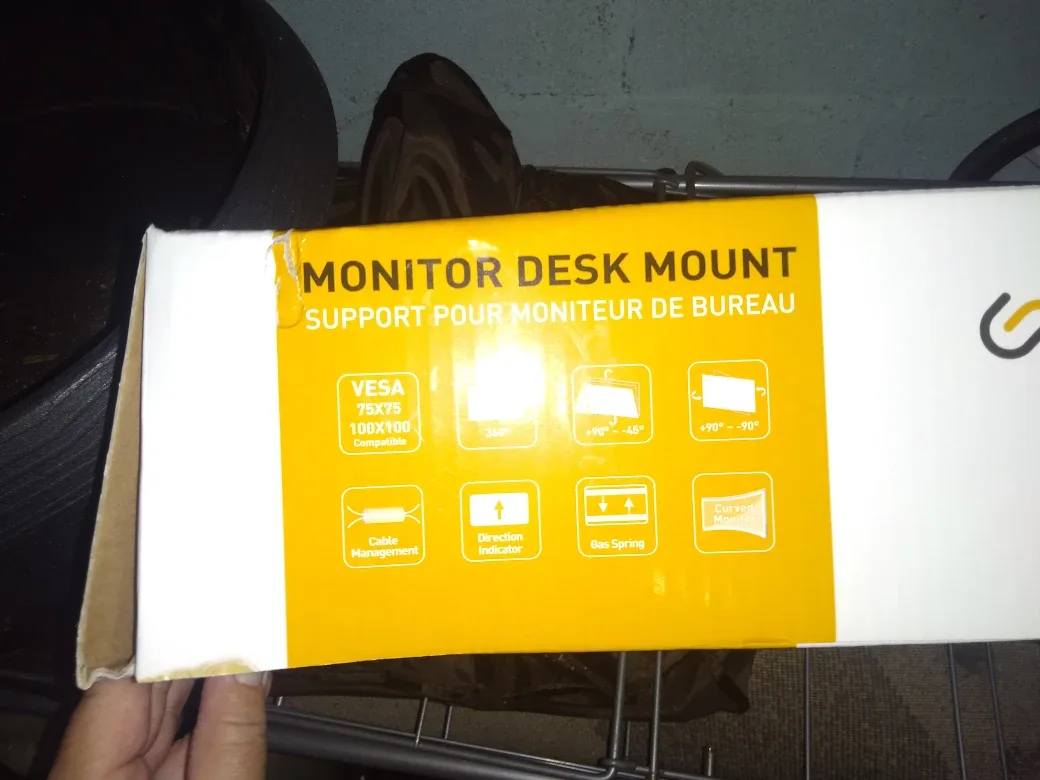 PrimeCables Monitor Desk Mount - New in Box! image indicator(2)