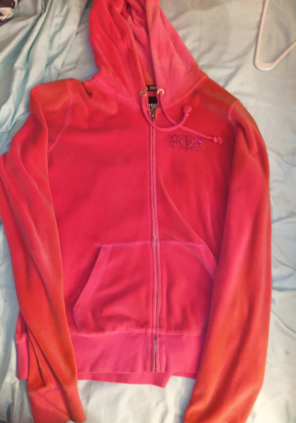Victoria's Secret PINK Full Zip Hoodie - Large