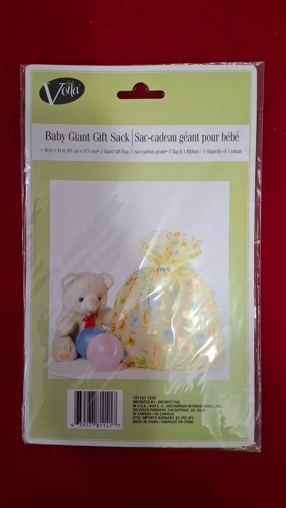 🆕️ Baby Giant Gift Sack - 36 x 44 in image indicator(2)