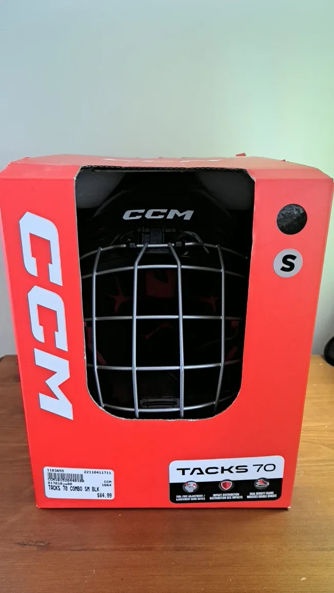 CCM Tacks 70 Hockey Helmet - Size Small