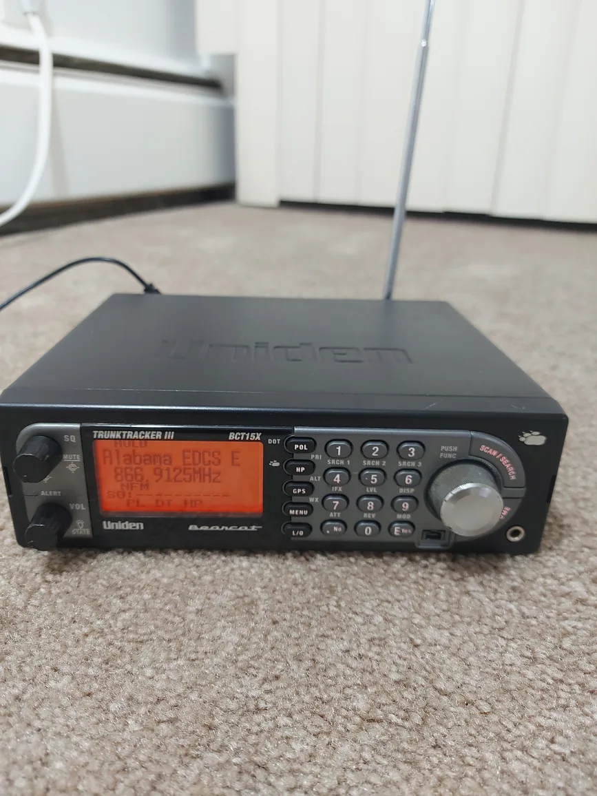 Uniden Bearcat BCT15X TrunkTracker III Scanner