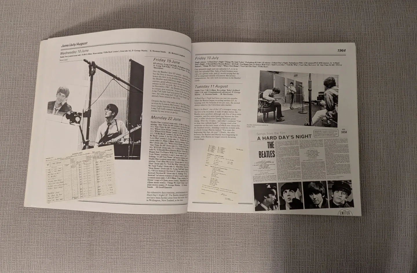 The Complete Beatles Recording Sessions Coffee Table Book image indicator(2)