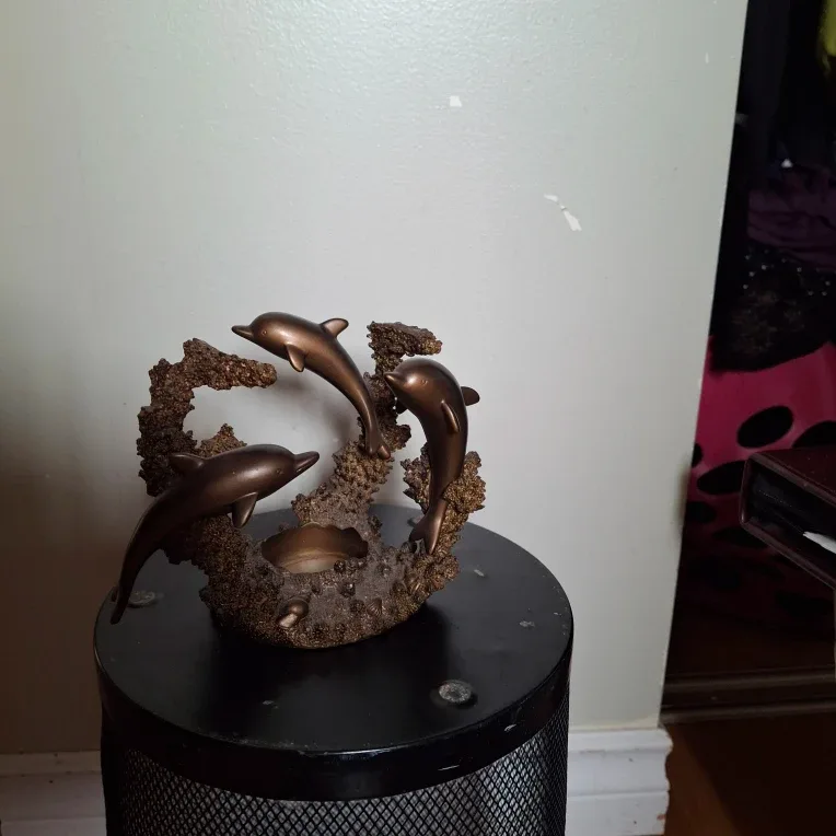 Dolphin Candle Holder