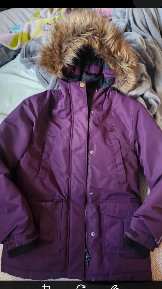 Ripzone Purple Winter Jacket - Size M girls