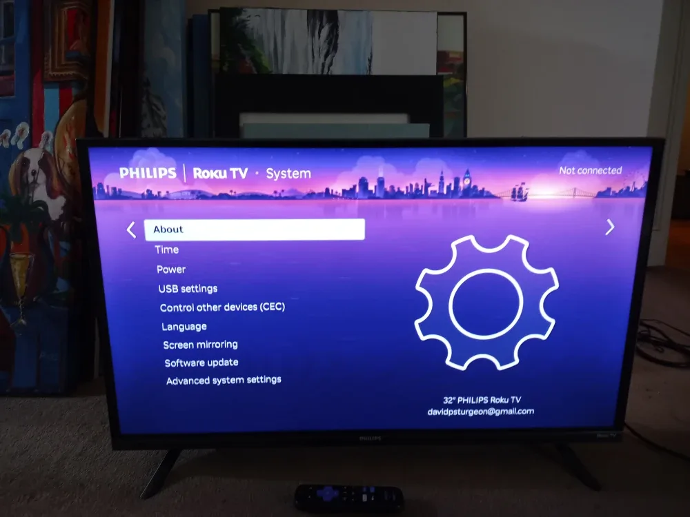 Philips 32" Roku TV - 32PFL4674/F6