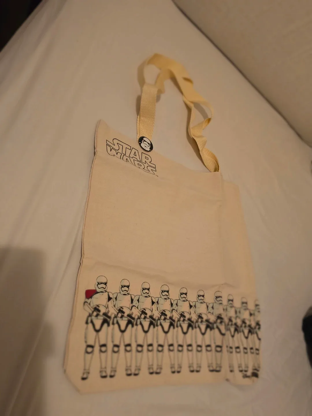 JAPAN Star Wars Stormtrooper Tote canvas Bag thumbnail