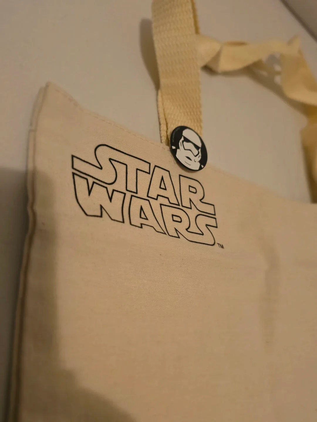 JAPAN Star Wars Stormtrooper Tote canvas Bag image indicator(3)