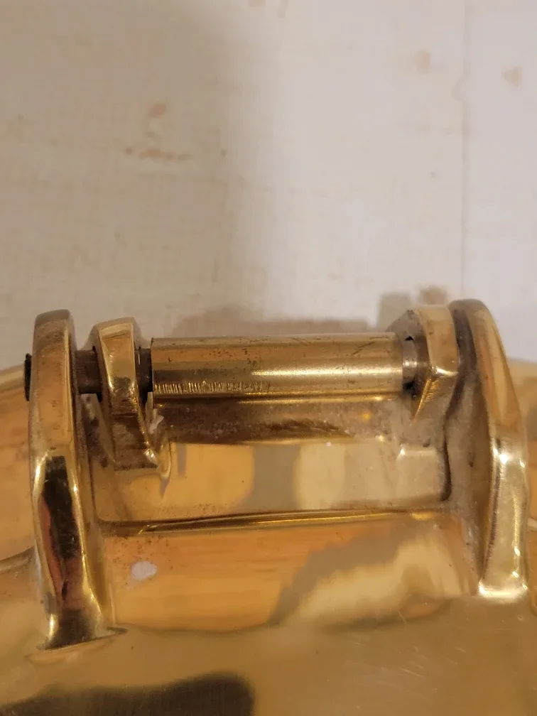 Vintage Brass Porthole Mirror image indicator(4)