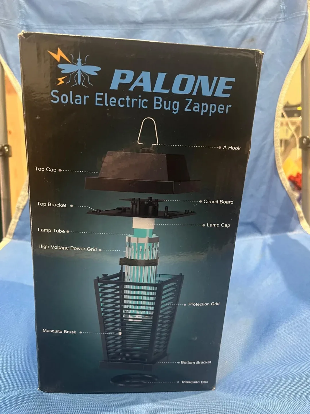 PALONE Solar Electric Bug Zapper - New in Box! image indicator(3)