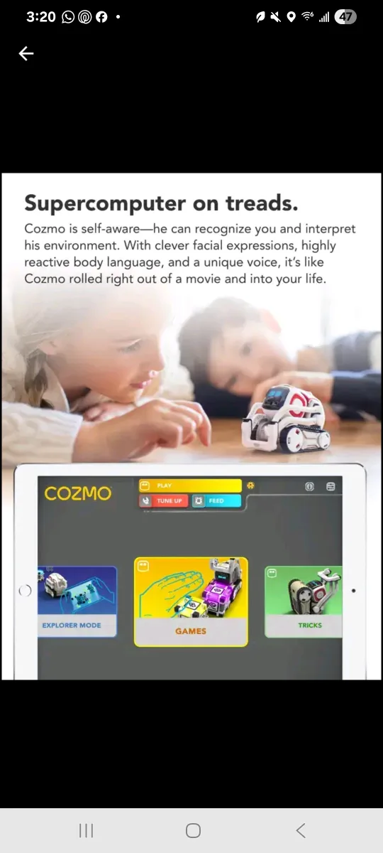 Anki Cozmo Robot Toy with Box & Accessories image indicator(9)